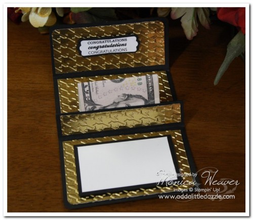 Great Grads Metal Embossed Pop-Up Gift Card Holder