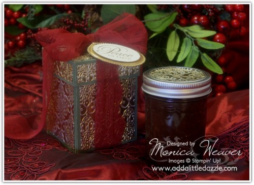 Christmas Sugar Scrub & Metal Embossed Gift Box