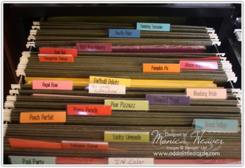 How Do You Organize Card Stock?