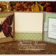 Accordion Card using Swallowtail Stamp Set