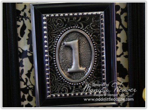 Picture Frame: Elegant Table Number Ideas