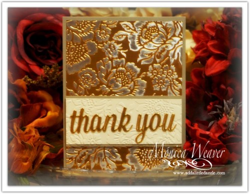 Metal 101: Thank You Card Ideas with Word Dies