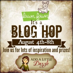 Add a Little Dazzle/Lawn Fawn Blog Hop (Day 1)