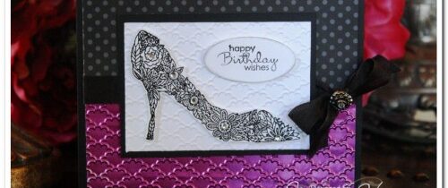 Fabulous You Metal Embossed Card