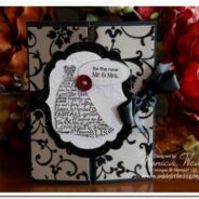 Love & Laughter Double Z-Fold Metal Embossed Card