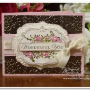 Apothecary Art Embossed Metal Mother’s Day Card