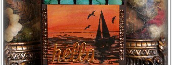 Create a Background with Tim Holtz Alcohol Ink