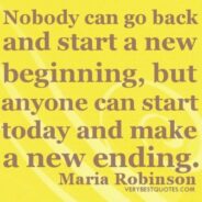 New Beginnings are Never Easy….