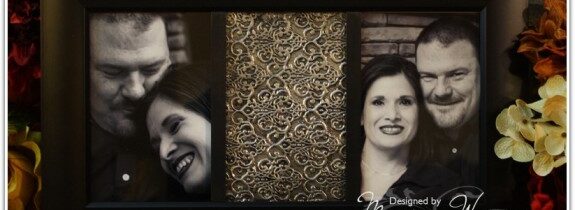 Metal Embossed DIY Picture Frame