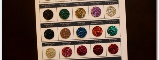 Do You Have a Craft Metal Sampler Chart?