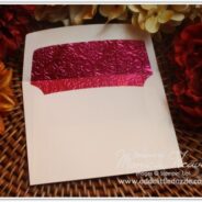How to Make an Envelope Liner With Embossing Metal Sheets